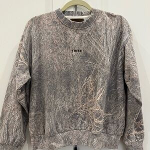 Tribe Kelley Mossy Oak butter Crewneck Sweatshirt